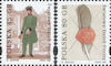 Polish Stamps scott3262-63, Znaczki Polskie Fischer 3413-14