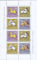 Polish Stamps scott3268a-d, Znaczki Polskie Fischer 3419-22 ARK