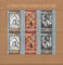 Polish Stamps scott3967, Znaczki Polskie Fischer Ark 4310-12