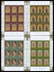 Polish Stamps scott4241-44, Znaczki Polskie Fischer 4707-10 MS of 9
