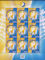 Polish Stamps scott4267, Znaczki Polskie Fischer 4740 MS of 9