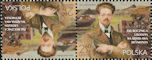 Polish Stamps scott4283, Znaczki Polskie Fischer 4757 TB 