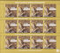 Polish Stamps scott4289 MS, Znaczki Polskie Fischer 4764 ARK of 12