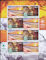 Polish Stamps scott4348 MS, Znaczki Polskie Fischer 4850-51 ARK